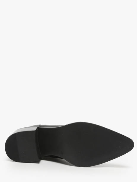 Enkellaarsjes Met Hak Uit Leder Mjus Zwart women L39202 ander zicht 4